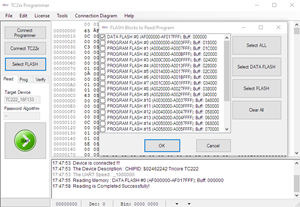 Picture of TC2xx FLASH Programmer Software